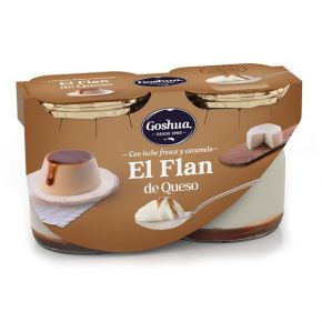 FLAN DE QUESO GOSHUA PK2x125 g
