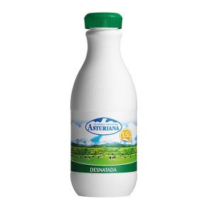 LECHE ASTURIANA BOTELLA DESNATASDA 1,5 Lt.