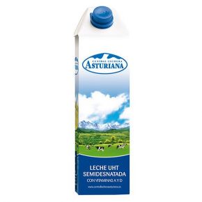 LECHE ASTURIANA SEMI UHT 1 Lt.