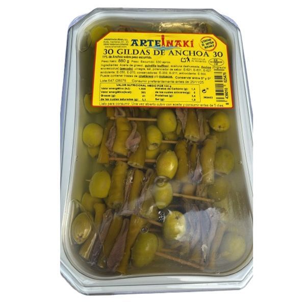 GILDA DE ANCHOA 30UDS