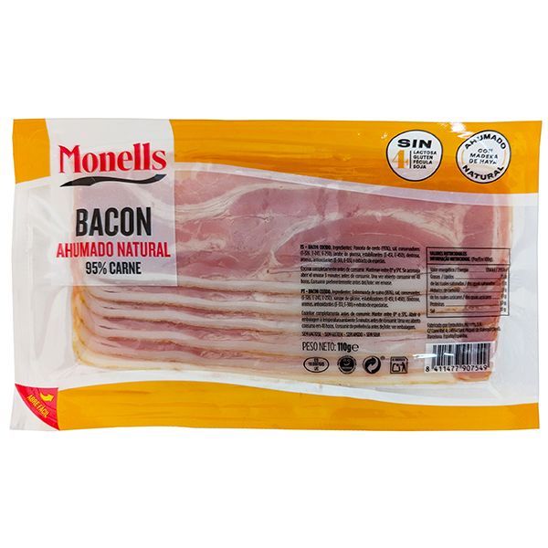 BACON AHUMADO LONCHAS 110GR