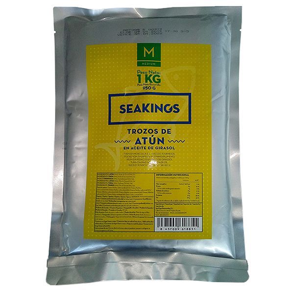 ATUN EN ACEITE BOLSA 1 KG