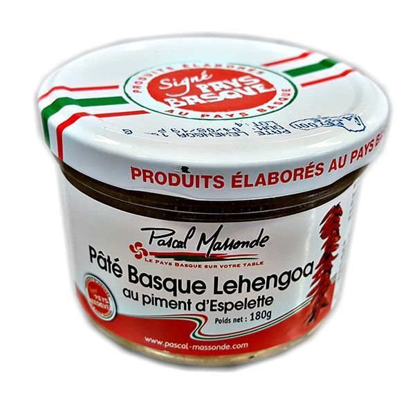 PATE BASQUE con PIMIENTO de ESPELET