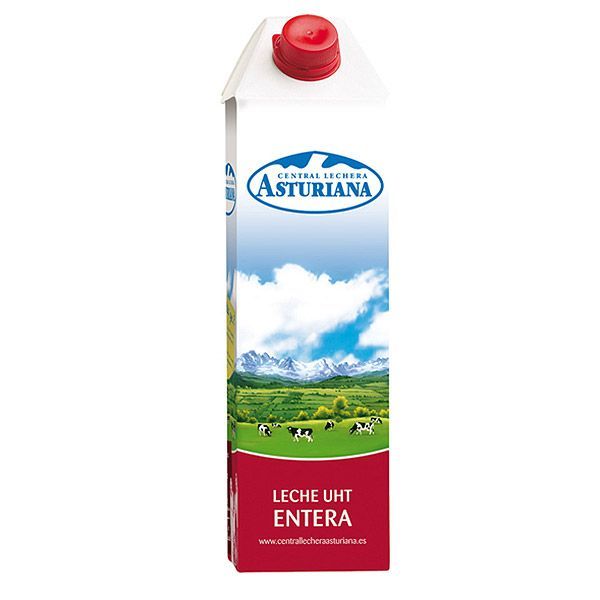 LECHE ASTURIANA  ENTERA UHT 1 Lt.