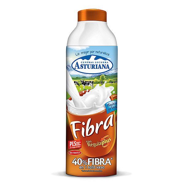 LECHE ASTURIANA FIBRA 1 L