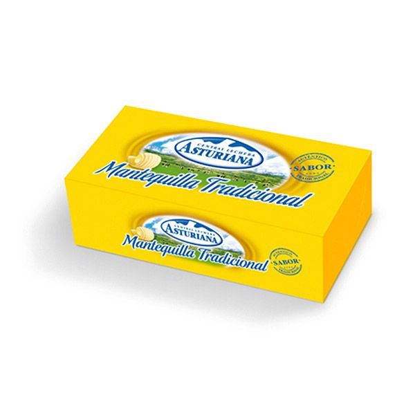 MANTEQUILLA  ASTURIANA PASTILLA 250 g.