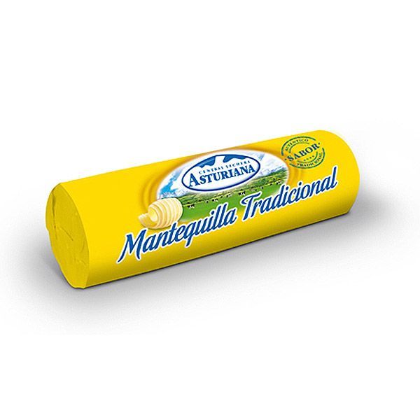MANTEQUILLA ASTURIANA RULO 500 g.