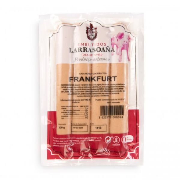 SALCHICHA FRANKFURT 4UDS/300 G